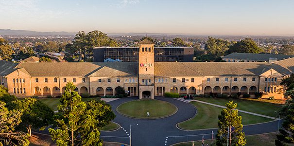 Australian Catholic University Banner