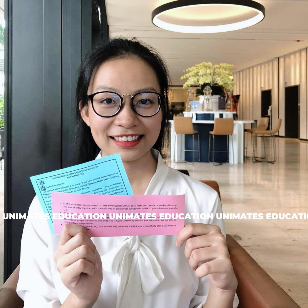 Đặng Thị Thuỳ Trang đậu visa du học Mỹ sáng 23/7