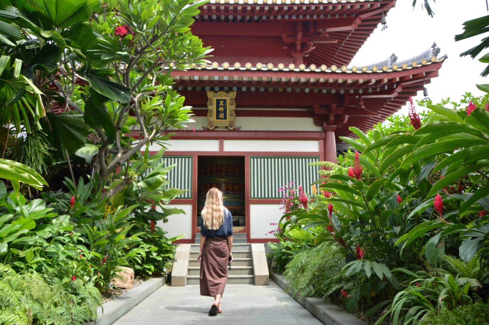 Đền thờ Xá lợi Răng Phật ở Khu Phố Tàu của Singapore