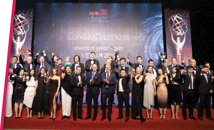 Trang chủ UNIMATES SME100 Award banner homepage - Trang chủ