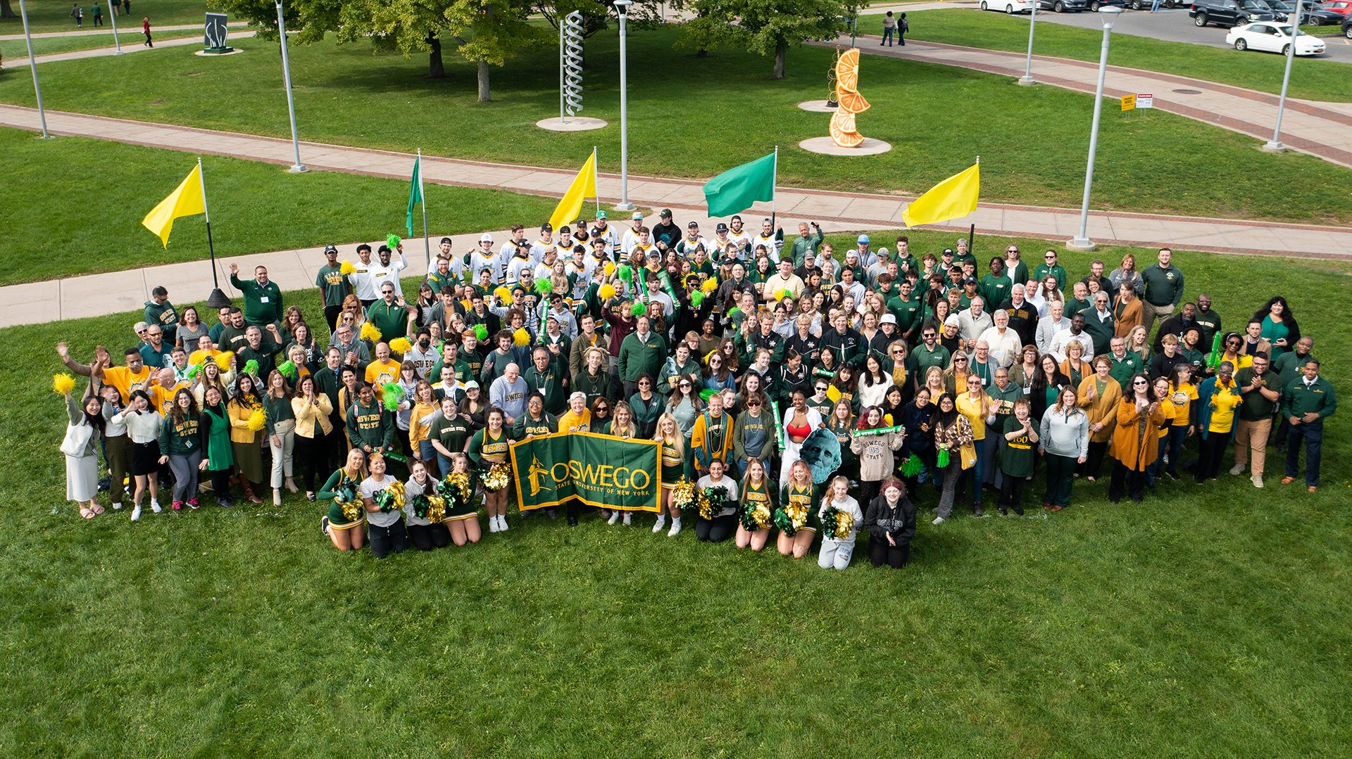 SUNY Oswego student
